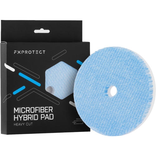FX PROTECT MICROFIBER HYBRID PAD HEAVY CUT 160mm hybrydowy pad polerski